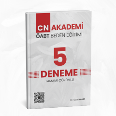CN Akademi 5'li Deneme Kitabı (50 Soruluk Sisteme Uygun)