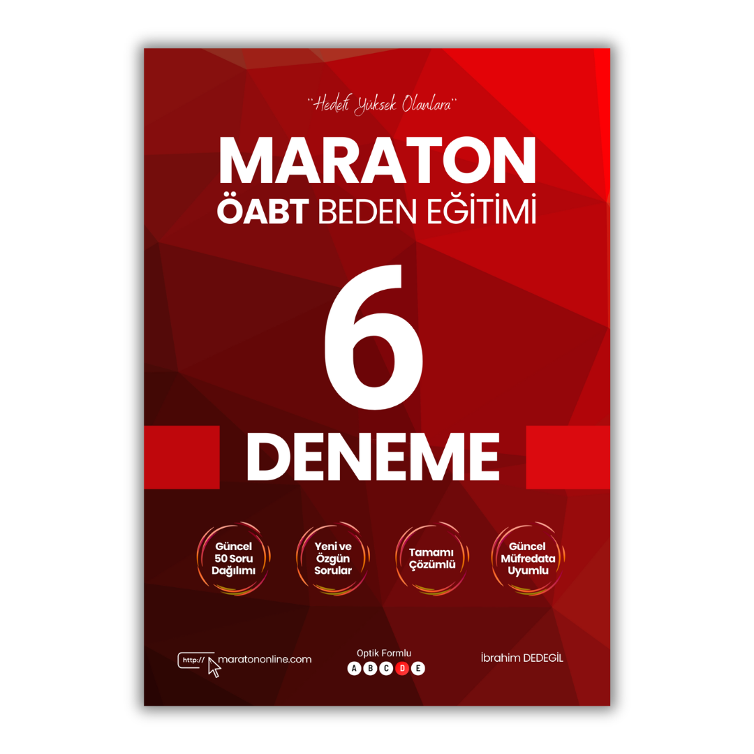 6'lı Beden Eğitimi ÖABT Denemesi